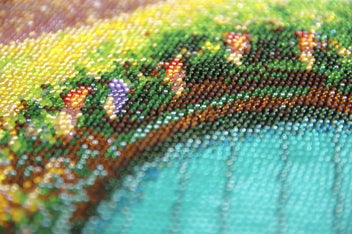 Listing 7 of 10 for Bead Embroidery Kit – Garden Bach (Beginner Friendly)