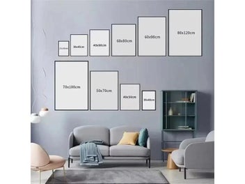 Listing 6 of 10 for Creative Watercolor Mona Lisa Wall Art Poster For Home Decor