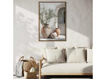 Listing 4 of 10 for Minimalist Olive Tree Canvas Painting For Room Decor