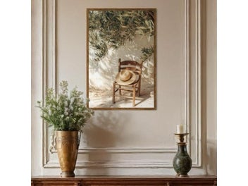 Listing 6 of 10 for Minimalist Olive Tree Canvas Painting For Room Decor