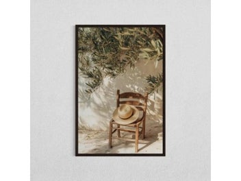 Listing 1 of 10 for Minimalist Olive Tree Canvas Painting For Room Decor