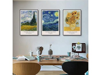 Listing 3 of 10 for Vincent Van Gogh The Starry Night Wall Art Prints Posters