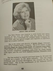 Listing 4 of 4 for Solder Magic Book / Instructions and Patterns by Kay Bain Weiner