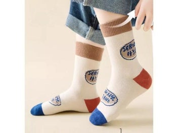 Listing 6 of 9 for 5 Pairs Kids Cotton Socks 1-14T Boys Funny Puppy Pattern