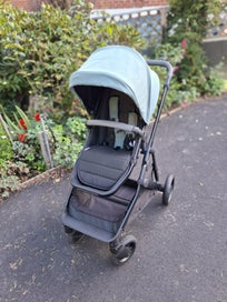 Listing 2 of 19 for Edwards and Co Olive sage double stroller