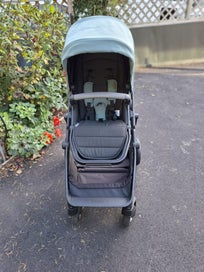 Listing 3 of 19 for Edwards and Co Olive sage double stroller
