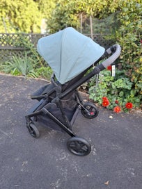 Listing 5 of 19 for Edwards and Co Olive sage double stroller