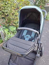 Listing 7 of 19 for Edwards and Co Olive sage double stroller