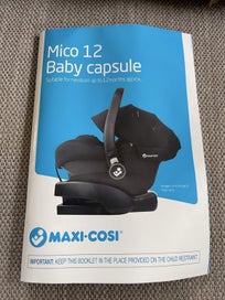 Listing 5 of 5 for Maxi Cosi Mico 12 capsule & base