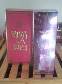 Listing 1 of 1 for Viva la Juicy and Versace Woman fragrances