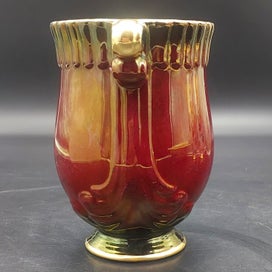 Listing 2 of 7 for Crown Devon - Rouge Royale 3322 - Vase - c1930+