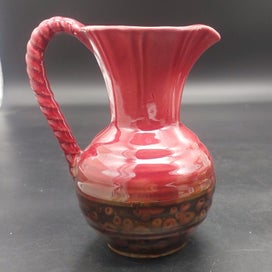 Listing 3 of 6 for Crown Ducal - Maroon and Dark Brown - Jug - c1915+
