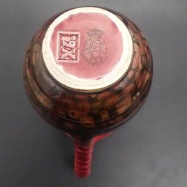 Listing 6 of 6 for Crown Ducal - Maroon and Dark Brown - Jug - c1915+