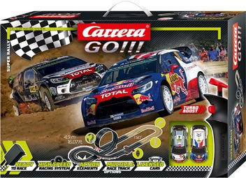 Listing 1 of 5 for Carrera GO!!! Super Rally Slot Car Set