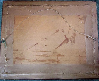 Listing 3 of 3 for *** VERY OLD EARLY 1900s FRAMED OIL PAINTING OF THE HMS VICTORY ***