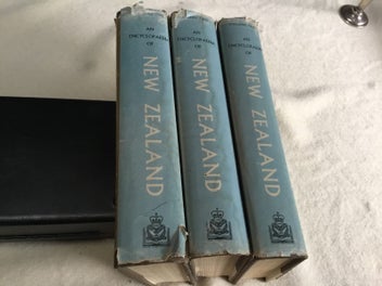 Listing 2 of 7 for First Edition 1966. Set 3 Encyclopaedia of New Zealand