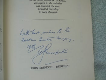 Listing 4 of 11 for SIGNED- 'QUEENSTOWN'S KING WAKATIP'- Griffiths- 1971- 1st.- 156pp