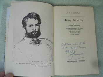 Listing 3 of 11 for SIGNED- 'QUEENSTOWN'S KING WAKATIP'- Griffiths- 1971- 1st.- 156pp