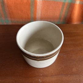 Listing 3 of 5 for Crown Lynn Landscape Sugar Bowl