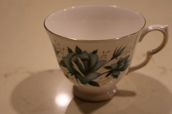 Listing 3 of 6 for Royal Vale Fine China Blue Roses trio