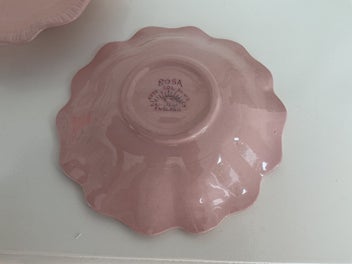 Listing 2 of 2 for J & G Meakin Fluted Rose Pink Rosa Sweet/jam Dishes Good Condition