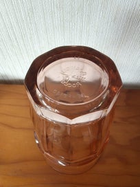 Listing 2 of 3 for Vintage Bormioli Rocco Peach Glasses