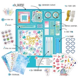 Listing 2 of 7 for DIY Journal Kit, Journal Set for Teenage Girls and Scrapbook & Diary Supplies