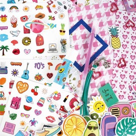 Listing 8 of 8 for DIY Journal Kit for Girls - 48pcs DIY Journal Set for Tween & Teen Girls, Scr