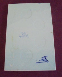 Listing 2 of 3 for CLASSIC HANPAINTED DELFT HOLLAND BLUE & WHITE GLAZED TILE SIGNED