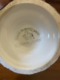 Listing 3 of 4 for Vintage Crown Devon Gold Lustre Decanter