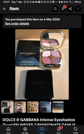Listing 6 of 7 for DOLCE & GABBANA Intense Eyeshadow Quad FELINEYES 7 PASSIONATE DAHLIA