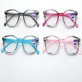 Listing 2 of 3 for 3Pcs Blue Light Glasses,Trendy Fashion Design Blue Light Glasses,Spring Hinge
