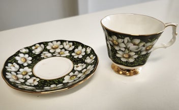 Listing 3 of 7 for Royal Albert "Mountain Avens" Cup & Saucer - Provincial Flowers Series