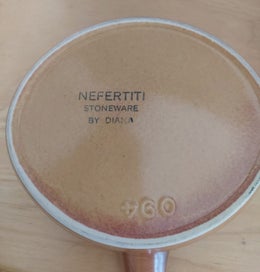 Listing 8 of 8 for Nerfertiti Stoneware by Diana Pottery Set
