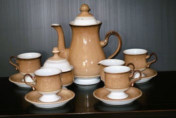 Listing 1 of 9 for ***FABULOUS DENBY "SEVILLE" COFFEE SET***