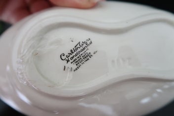 Listing 3 of 4 for ***VINTAGE CARLTON WARE "PHEASANT" SALT & PEPPER CRUET c1950***