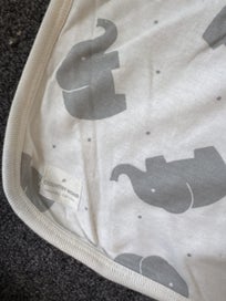 Listing 2 of 2 for Country road baby blanket