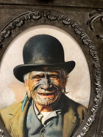 Listing 3 of 4 for Charles F. Goldie – “A Good Joke” Large Framed Print – Statement Piece