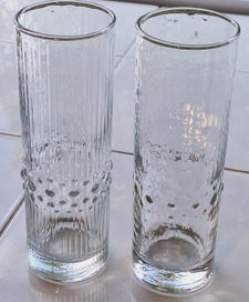Listing 2 of 11 for <<< SCANDINAVIAN?? (2) DRINKING GLASSES >>>