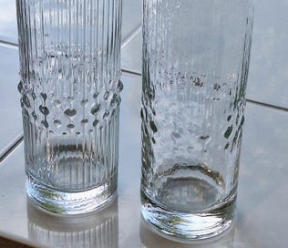 Listing 5 of 11 for <<< SCANDINAVIAN?? (2) DRINKING GLASSES >>>