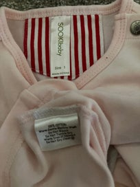 Listing 2 of 2 for Sooki Baby Girls Pink Cotton Tee | Black Flamingo | Size 1 | NEAR NEW