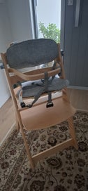 Listing 3 of 6 for Baby highchair travel cot ,cot and two wooden toys