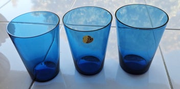 Listing 2 of 9 for <<< SCANDINAVIAN " KASTRUP GLASEERK - DENMARK" (3) GLASSES >>>