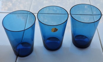 Listing 5 of 9 for <<< SCANDINAVIAN " KASTRUP GLASEERK - DENMARK" (3) GLASSES >>>
