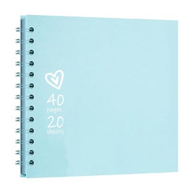Listing 3 of 9 for 10 x 10 Inch DIY Scrapbook Album 40 Pages Hardcover Kraft Paper Scrap Book Ph