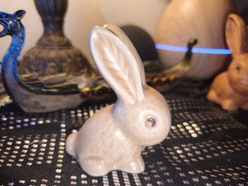 Listing 2 of 3 for VINTAGE SYLVAC SNUB NOSED BUNNY NO 1386