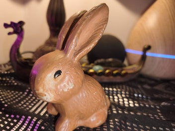 Listing 2 of 3 for SYLVAC SNUB NOSED BUNNY IN RARE BROWN CELLULOSE FINISH