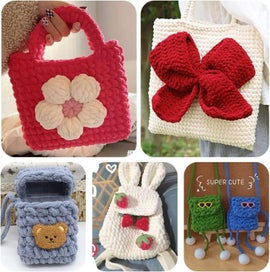 Listing 8 of 9 for 100g Soft Chenille Yarn Velvet Yarn for Crocheting, Fluffy Yarn for Knitting