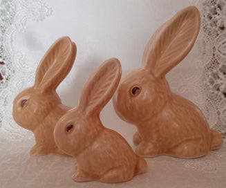 Listing 1 of 8 for Sylvac Snub Nose Bunnies x 3