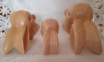 Listing 4 of 8 for Sylvac Snub Nose Bunnies x 3